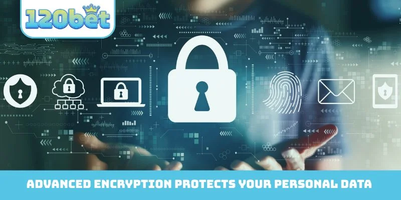 Advanced encryption protects your personal data