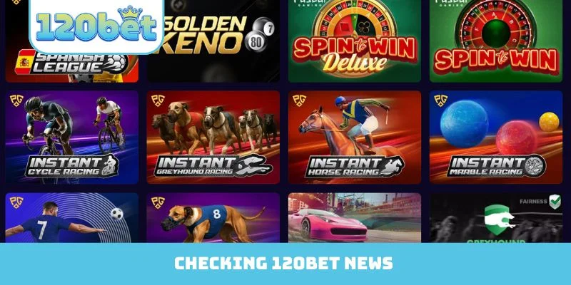 Secure your profile checking 120Bet News updates