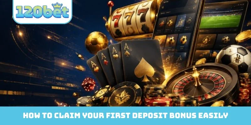 How to claim your first deposit bonus easily