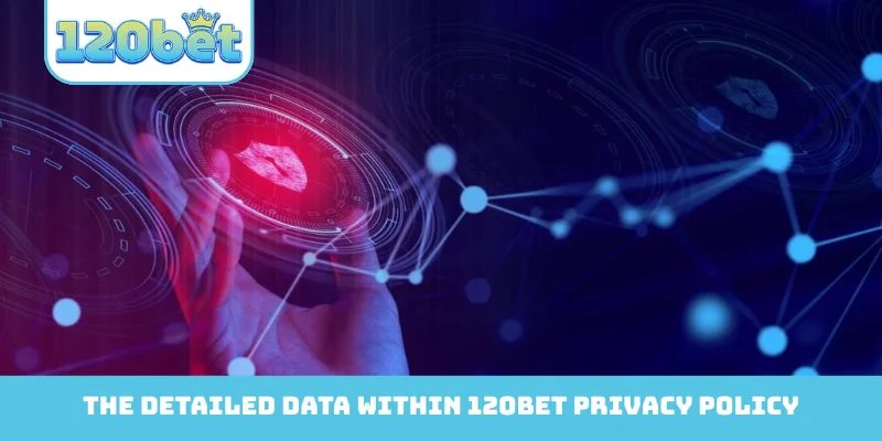 The detailed data within 120bet Privacy Policy